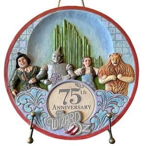 Jim Shore 75th Anniversary The Wizard of Oz plate